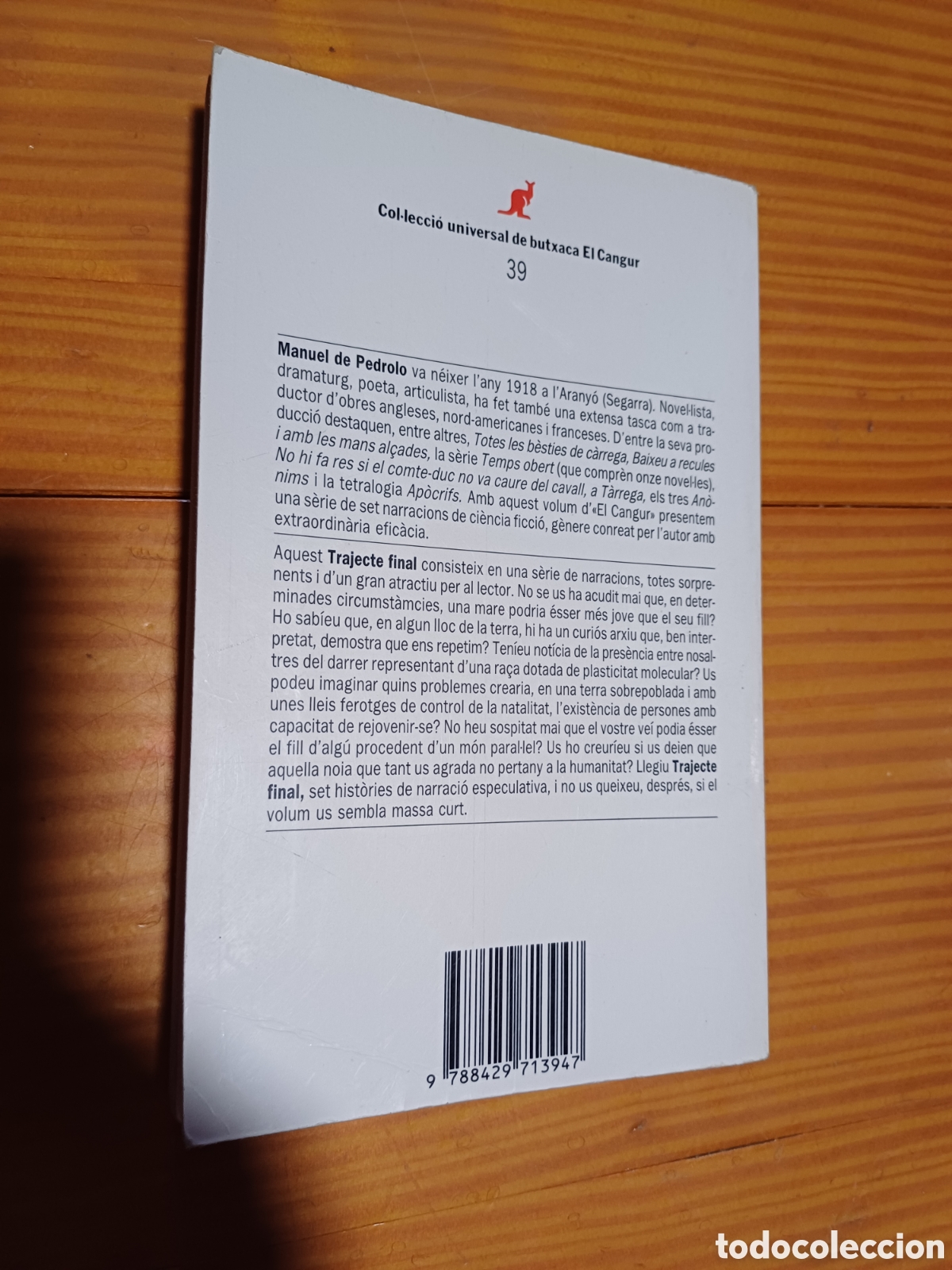 Libros: Trajecte final Manuel de Pedrolo Edicions 62 - Foto 2