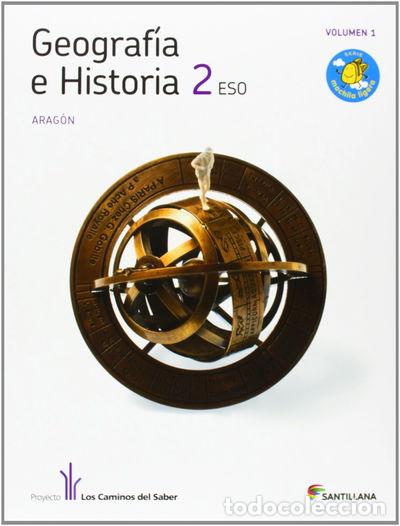 Libri di seconda mano: Geograf&iacute;a e Historia 2 ESO Arag&oacute;n- 9788468011745