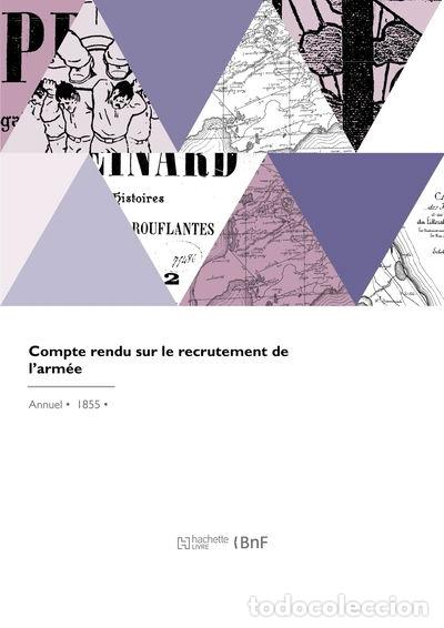 Libros: Compte rendu sur le recrutement de l'arm&eacute;e- 9782418251038