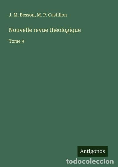 Livres: Nouvelle revue th&eacute;ologique- 9783388134291