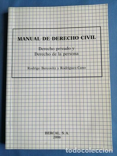Libros: Manual de Derecho Civil- 9788489118041 - Foto 1