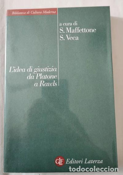 Libros: L'idea di giustizia da Platone a Rawls- 9788842052159