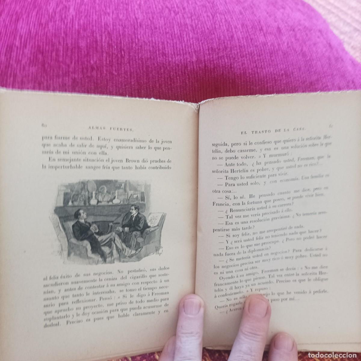 Libros: ALMAS FUERTES. GEORGES OHNET - Foto 2