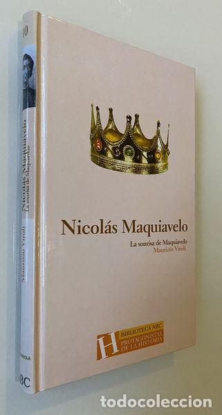 Libros: Nicol&aacute;s Maquiavelo. La sonrisa de Maquiavelo- 8424499190240