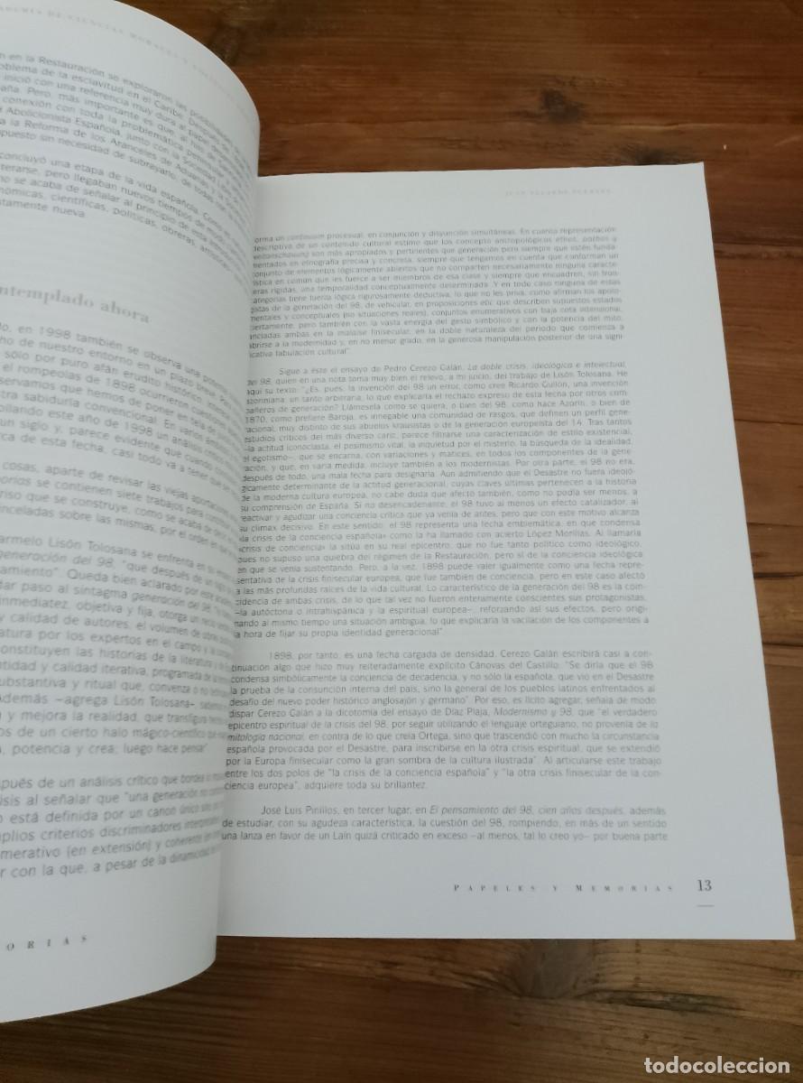 Libros: vvaa - EL DEBATE SOBRE LA GENERACION DEL 98 - Foto 5
