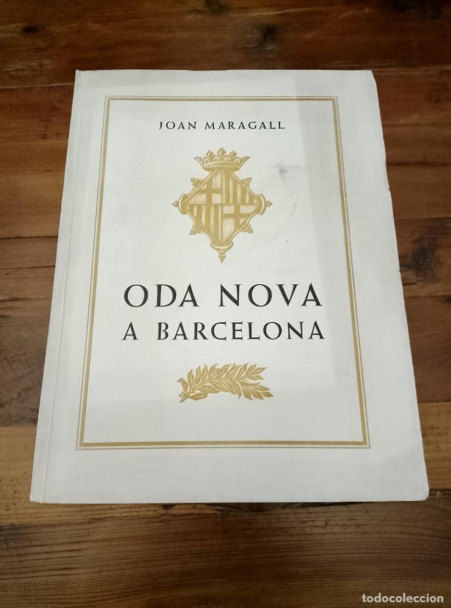 Libros: Joan Maragall - ODA NOVA A BARCELONA