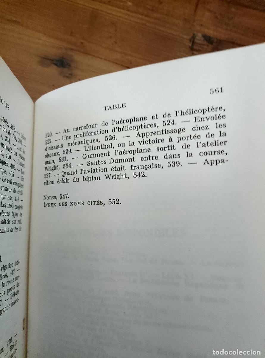Libros: Pierre Rousseau - HISTOIRE DES TRANSPORTS - Foto 7