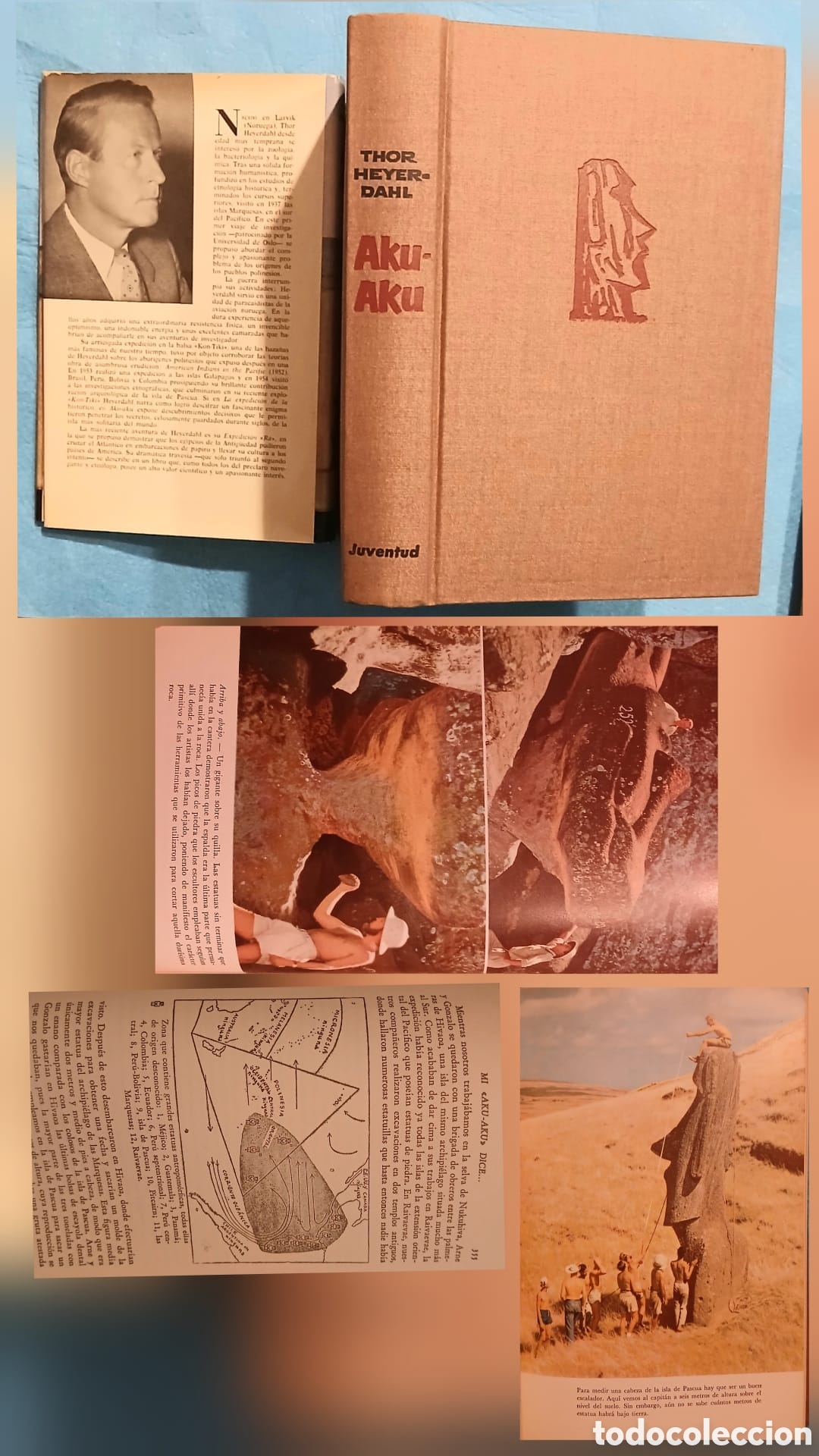 Libros: Aku-Aku, Thor Heyerdhal - Foto 1