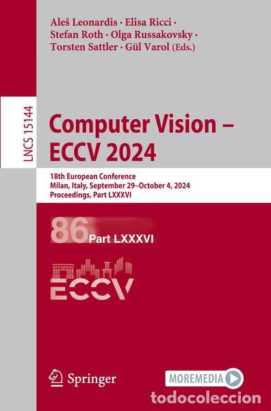 Libros: Computer Vision &ndash; ECCV 2024- 9783031730153 - Foto 1