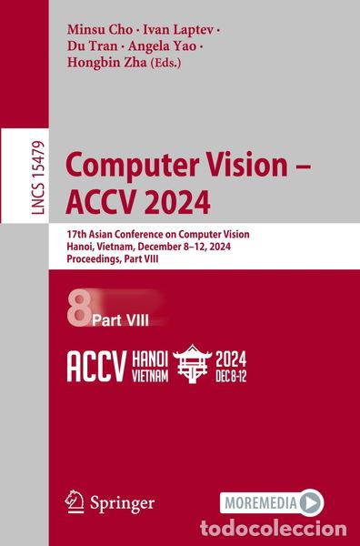Libros: Computer Vision &ndash; ACCV 2024- 9789819609659 - Foto 1