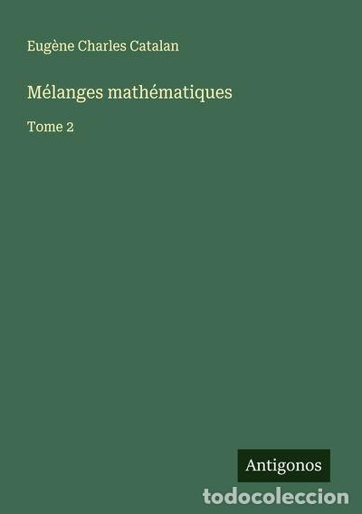 Livros em segunda m&atilde;o: M&eacute;langes math&eacute;matiques: Tome 2- 9783563053591