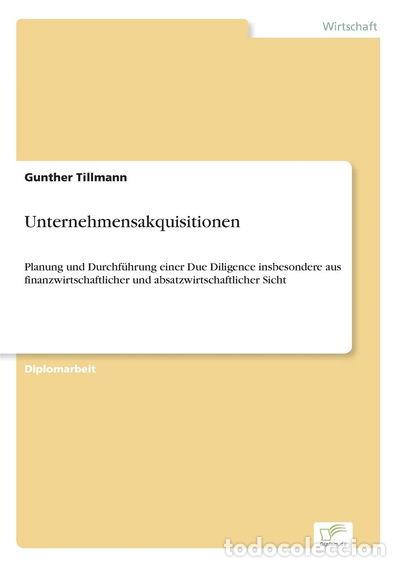 Libros: Unternehmensakquisitionen- 9783838623559 - Foto 1