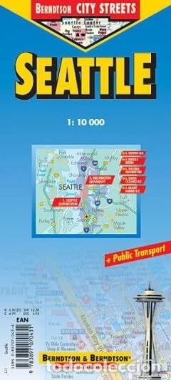 Livres: Seattle Map- 9783897070431