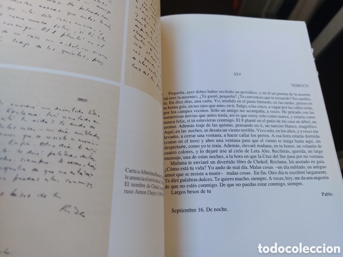Libros: Cartas y poemas de Pablo Neruda - Foto 3