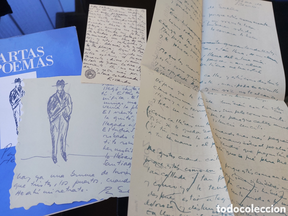 Libros: Cartas y poemas de Pablo Neruda
