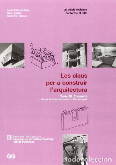 Livres: Claus per a construir l'arquitectura: Elements- 9788425223181