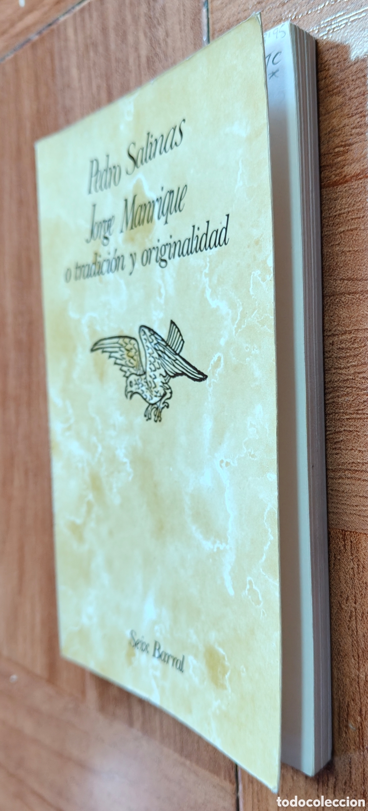 Libros: Jorge Manrique o tradici&oacute;n y originalidad - Pedro Salinas - Foto 2