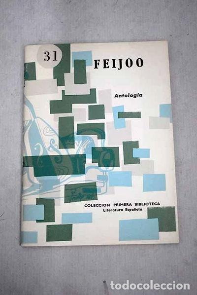 Livros em segunda m&atilde;o: Feijoo: Antolog&iacute;a- 9788472153844