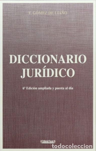Libros: Diccionario jur&iacute;dico- 9788487586415 - Foto 1