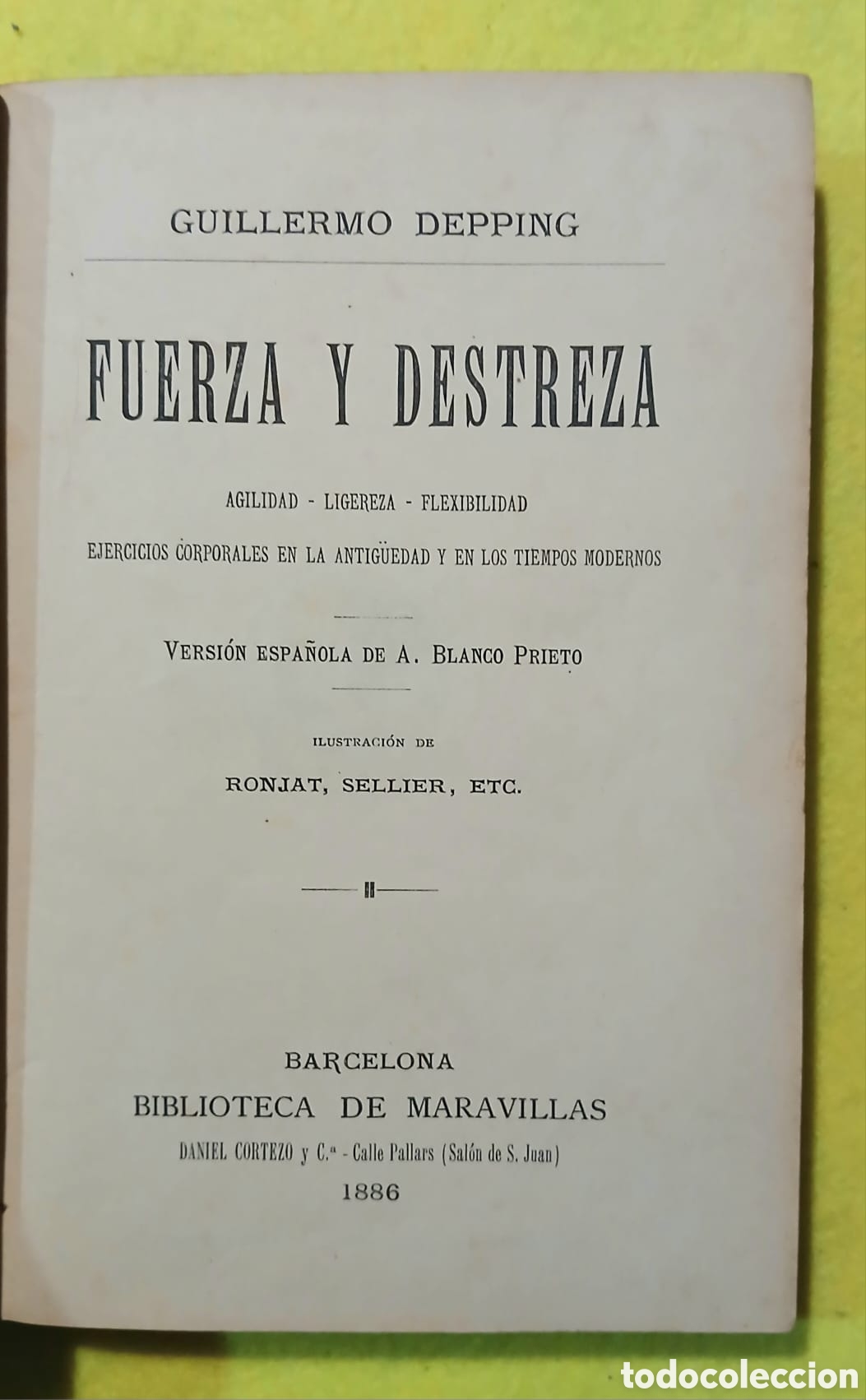 Libros: Fuerza y Destreza, Guillermo Depping - Foto 2