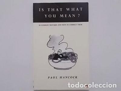 Libros: Is That What You Mean?- 9780140809916 - Foto 1
