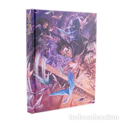 Libros: Harry Potter & The Sorcerer&rsquo;s Stone Book Flying Keys Art Hard Cover Journal- 0814565026326