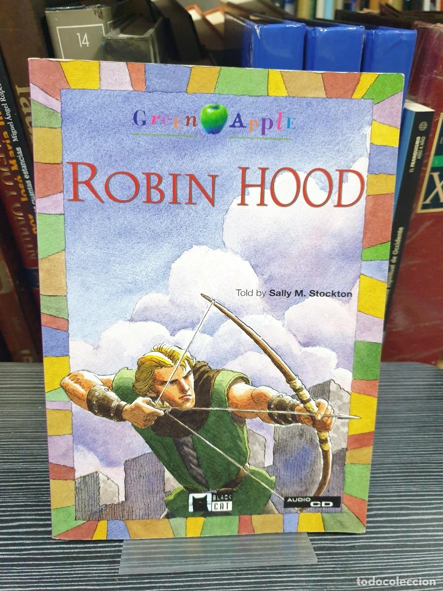 Libros: Robin Hood Sally M. Stockton Black Cat - Foto 1