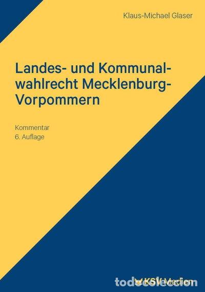 Libri di seconda mano: Landes- und Kommunalwahlrecht Mecklenburg-Vorpommern- 9783829319447