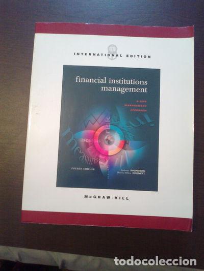 books: Financial Institutions Management- 9780071198875