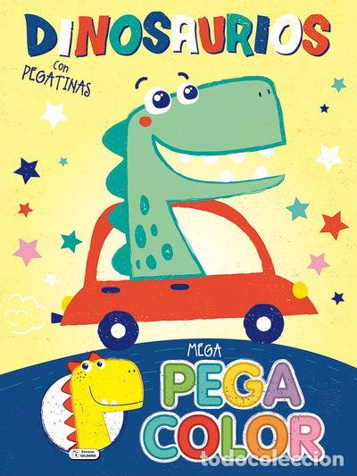 Libros: Dinosaurios con pegatinas- 9788491789185