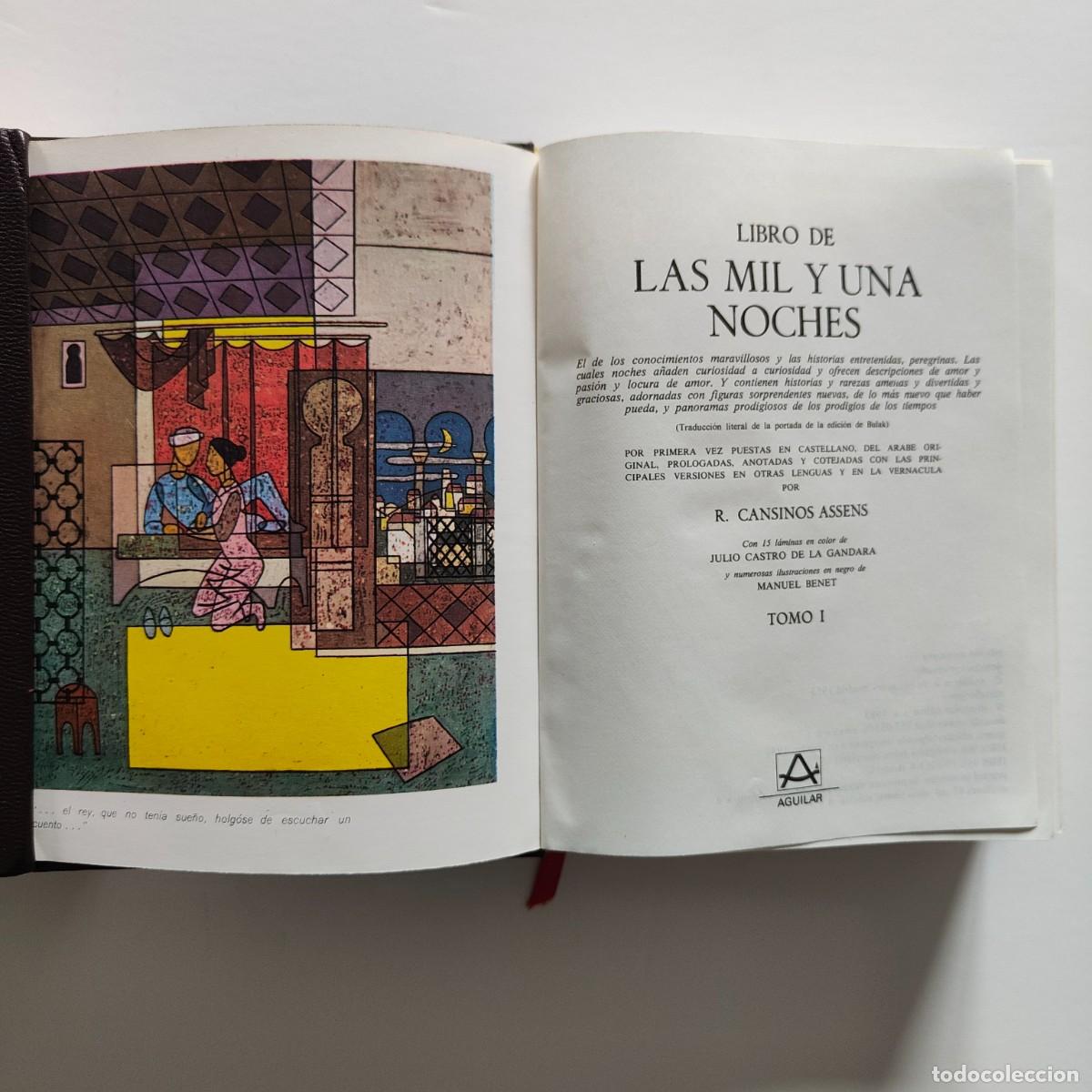 Libros: LAS 1000 Y UNA NOCHES tomos 1 y 3 - Foto 2