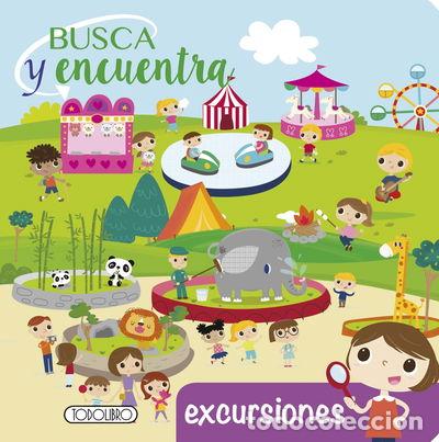 Libros: Busca y encuentra excursiones- 9788490376768 - Foto 1