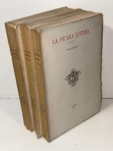 Libros: LA PICARA JUSTINA FRANCISCO LOPEZ DE UBEDA 1912 - Foto 2