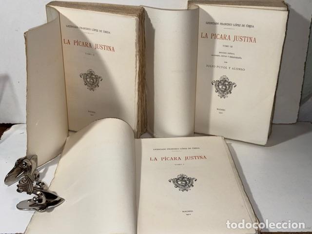 Libros: LA PICARA JUSTINA FRANCISCO LOPEZ DE UBEDA 1912 - Foto 3