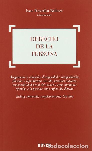 Libros: Derecho de la persona- 9788497908399 - Foto 1
