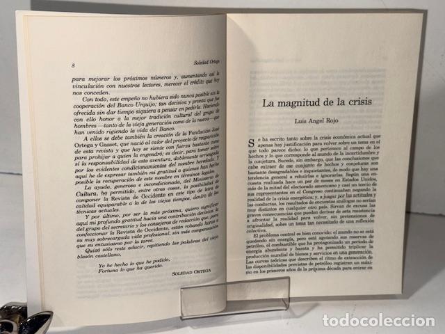 Libros: REVISTA DE OCCIDENTE A&Ntilde;O 1980 NUMERO 1 - Foto 2