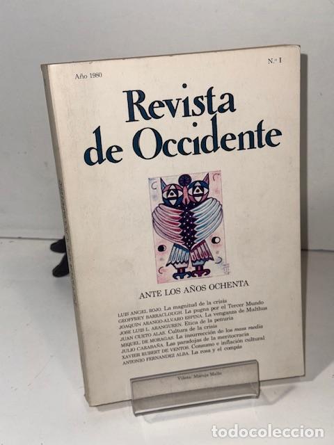 Libros: REVISTA DE OCCIDENTE A&Ntilde;O 1980 NUMERO 1 - Foto 1