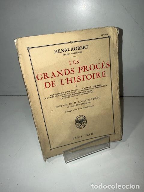 Libri di seconda mano: LES GRANDS PROCES DE L'HISTOIRE