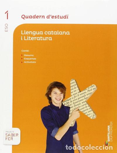 Libri di seconda mano: Quadern d'estudi. Llengua catalana i literatura. 1 ESO- 9788490475577