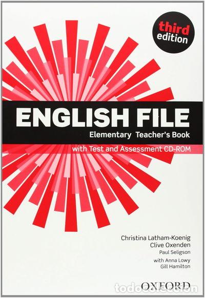 Libros: English File Elementary Teachers Book- 9780194598743 - Foto 1