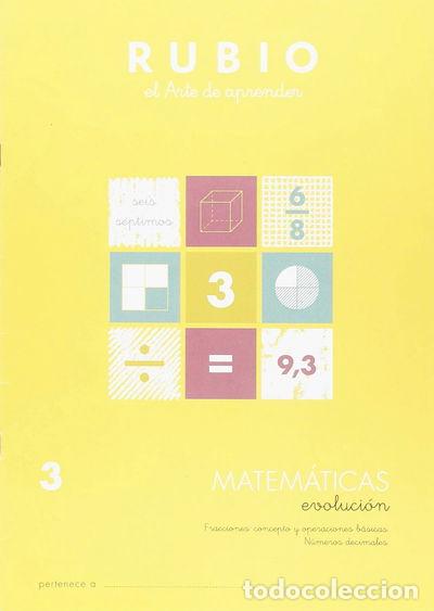 Libros: Matem&aacute;ticas evoluci&oacute;n RUBIO 3- 9788485109821 - Foto 1