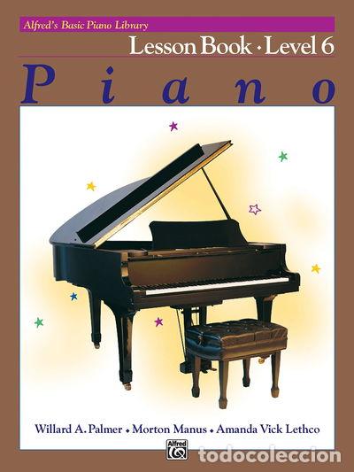 books: Alfred's Basic Piano Library Lesson Book, Bk 6- 0038081010250