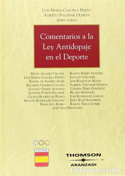 Libri di seconda mano: Comentarios a la Ley Antidopaje en el deporte- 9788483551691