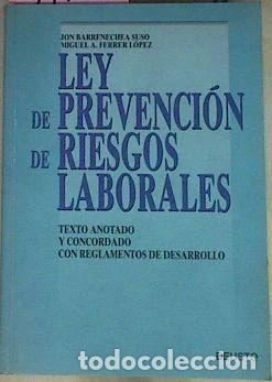 Libri di seconda mano: Ley de Prevenci&oacute;n de Riesgos Laborales- 9788423416400