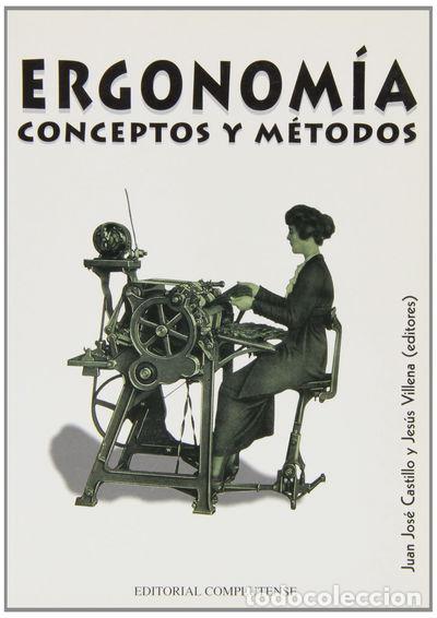 books: Ergonom&iacute;a. Conceptos y m&eacute;todos- 9788489784635