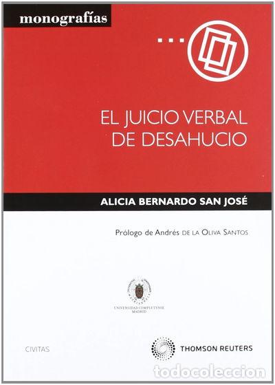 books: El juicio verbal de desahucio- 9788447035632