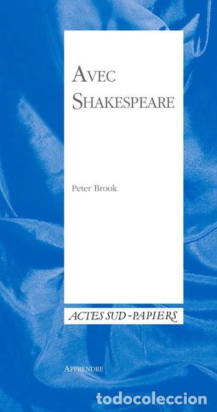 Libros: Avec Shakespeare- 9782742714933