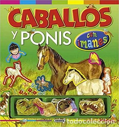 Libros: Caballos y ponis con imanes- 9788430525751 - Foto 1