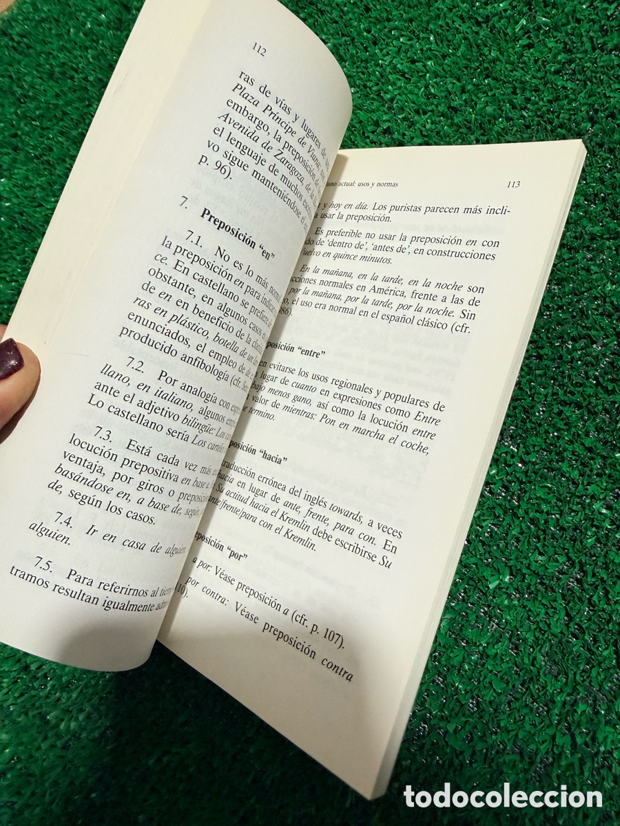 Libros: EL CASTELLANO ACTUAL US0S Y NORMAS - Foto 6