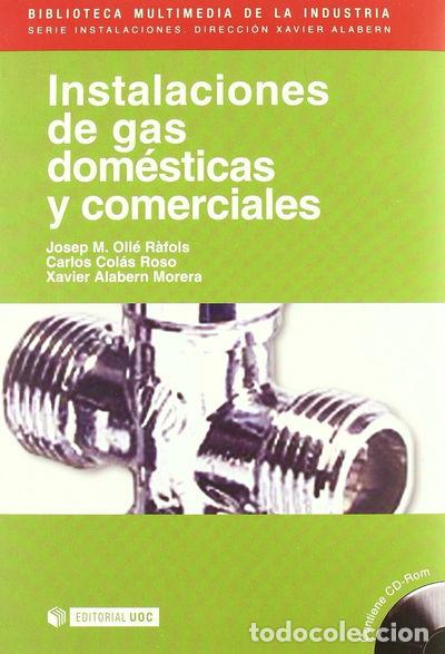 books: Instalaciones de gas dom&eacute;sticas y comerciales- 9788484293019